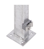 Alberts® Zaunpfosten für Doppelstabmatten zum Aufschrauben