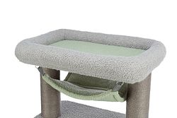 TRIXIE Kratzbaum Lunito, 71 cm, grau/mint