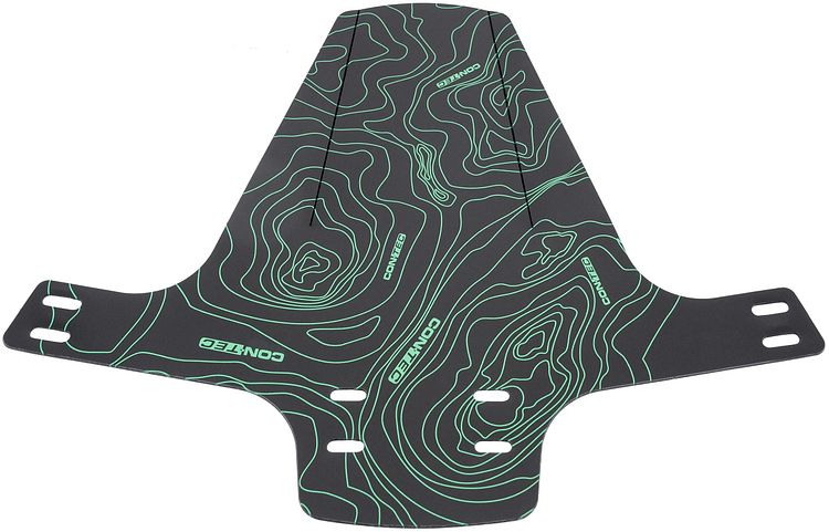 CONTEC Spritzschutz Shield 258 mm schwarz/grün