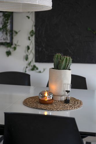 Konstsmide Weihnachtsbeleuchtung LED Kerze warmweiße LED terracotterfarbener Sockel
