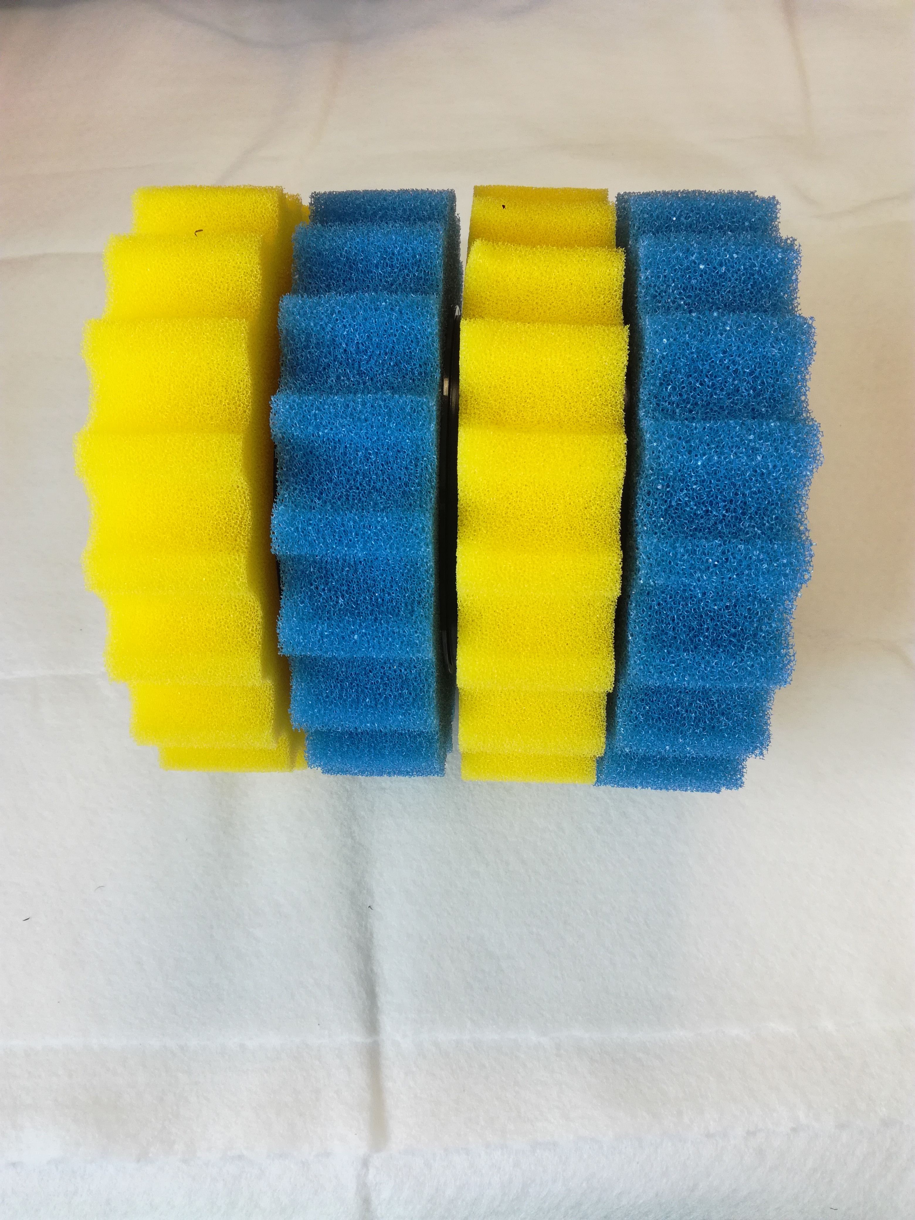 Heissner Schwämme-Set (4tlg) zu HLF4000 7W (ab 2021)