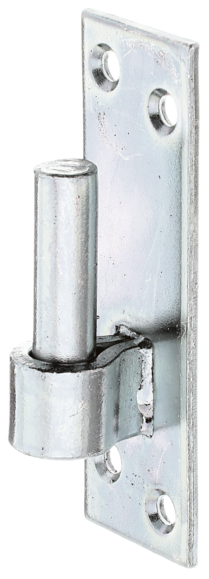 Alberts® Kloben ⌀13mm auf Platte 110x36mm Abstand 10mm Süddeutsche Form galvvz.