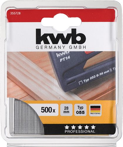 kwb 500-Nägel Stahl 055 28 mm SB 355728