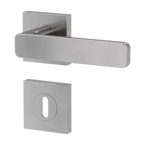 Griffwerk Türgriff MINIMAL MODERN SIEGER DESIGN eckig - Samtgrau,Kaschmirgrau,Graphitschwarz