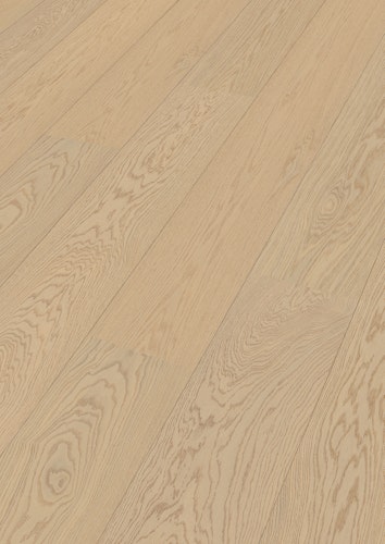 MEISTER Lindura-Holzboden HD 400 Eiche natur Alabaster gebürstet 8919 - ultramattlackiert
