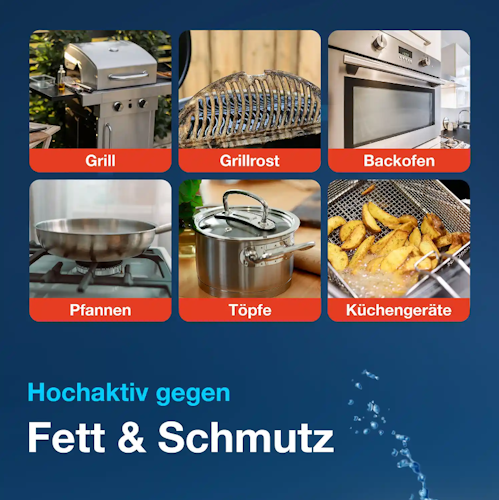 McBrikett FUSL Krustenlöser Grill & Backofenreiniger