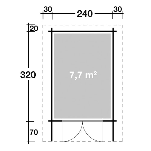 Wolff Finnhaus Blockbohlenhaus Britta 34-A/C