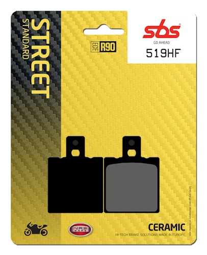 SBS Bremsbelag 519HF Street Ceramic