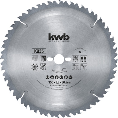 kwb Bk-Sägebl. HM Ø 350 x 30  Z32 593544