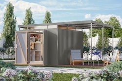 Karibu Metall Gartenhaus Aurum 2/2,5/3/3,5