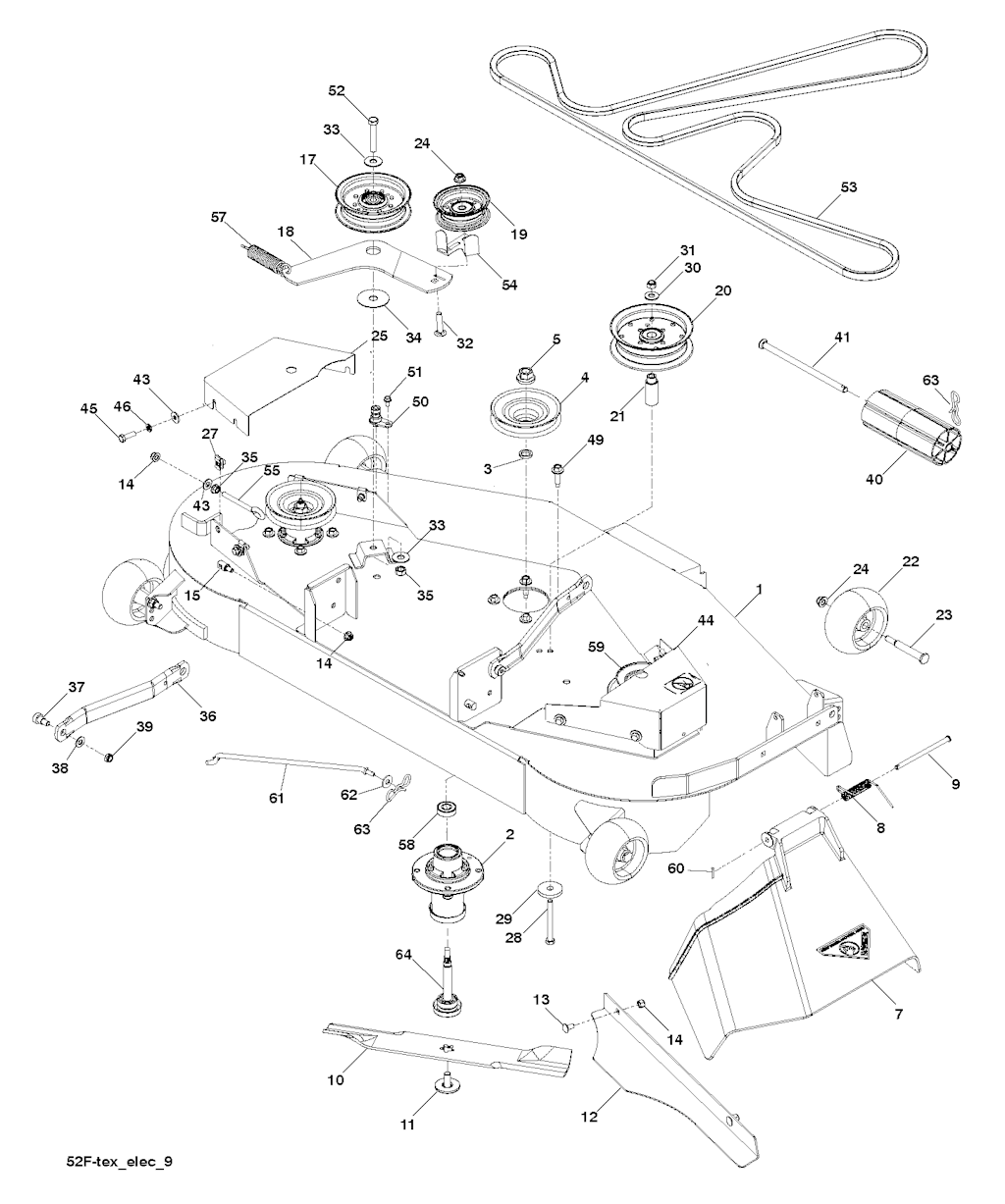 Explosionszeichnung Ersatzteile