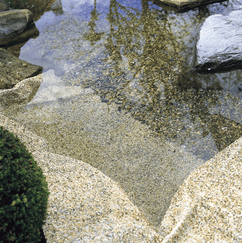 Oase Steinfolie sand - ganze Rolle