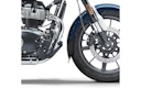 Vorschaubild BODYSTYLE Kotflügelverlängerung vorne ABS Kunststoff schwarz-matt für ROYAL ENFIELD Super Meteor 650 