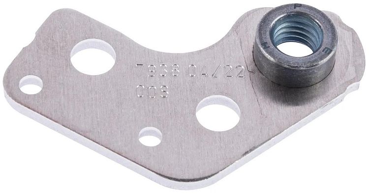 Bosch Befestigungsplatte BDU37YY Gen.4 kurz rechts silber