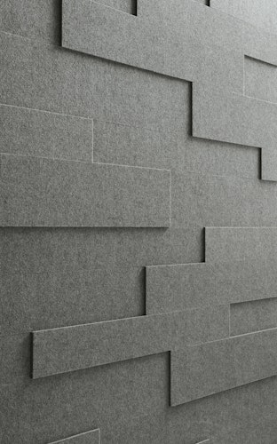 HANDMUSTER MeisterWerke MeisterPaneele. style SP 800 Filz / basaltgrau 4502