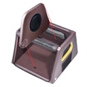 Vorschaubild TAMI Trennwand braun