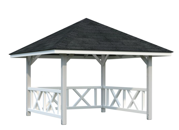 Palmako Pavillon Bianca 8,3 m² Set 101