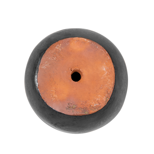 Vosteen Design Blumentopf /  Pflanzgefäß Terrakotta schwarz ø 37 cm x H 22 cm