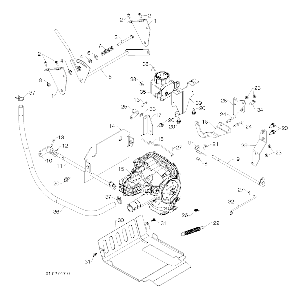 Explosionszeichnung Ersatzteile