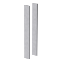 Vorschaubild Griffwerk PURE SENSA -Edelstahl Optik Griffleisten-Paar -Sensat. -für Glas -350x40x7mm