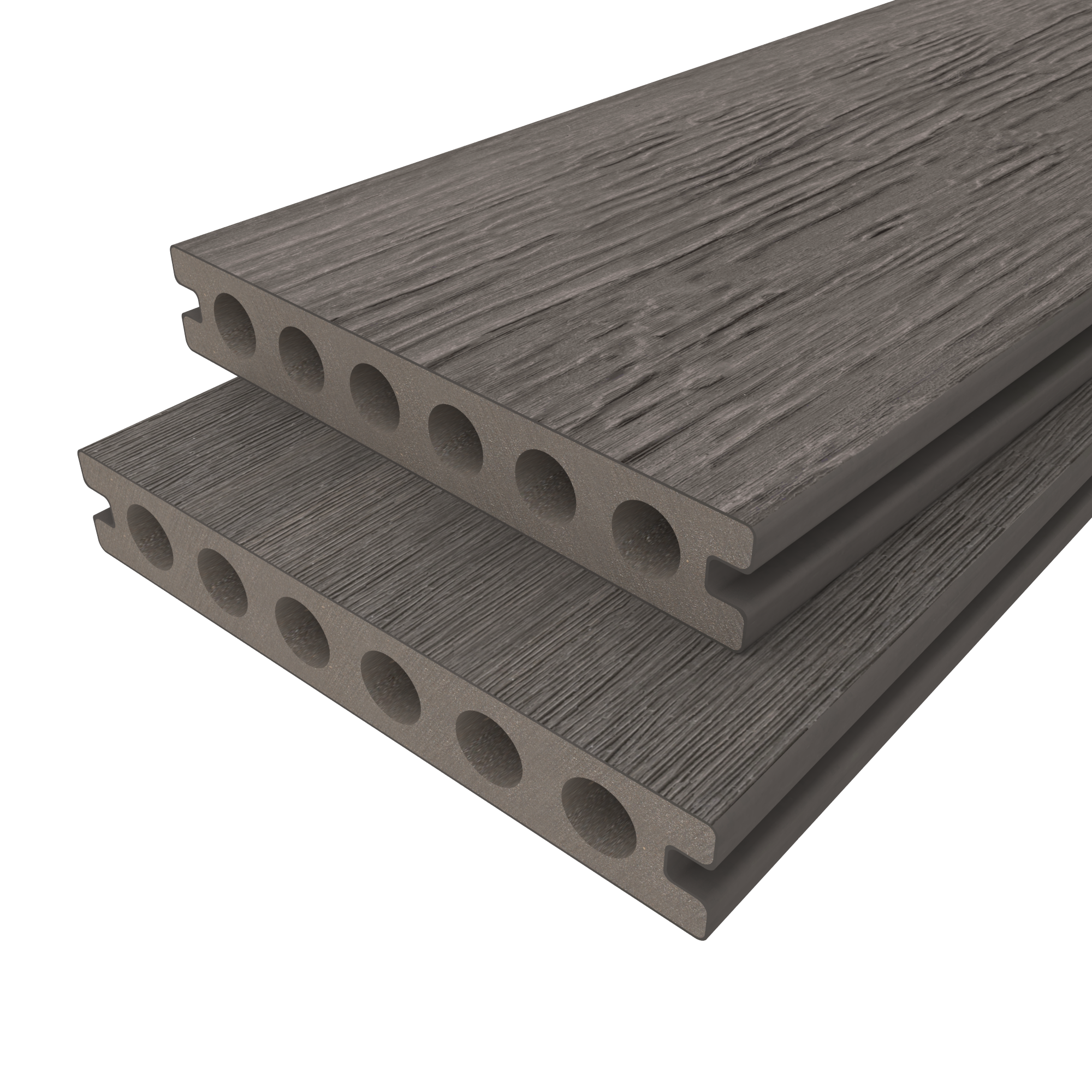 Handmuster - NewTechWood Terrassendiele Deluxe Vintage Silver Gray