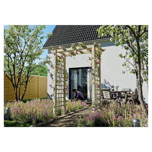 T&J CLEMATIS Eingangspergola gerade 160 x 210 x 62 cm