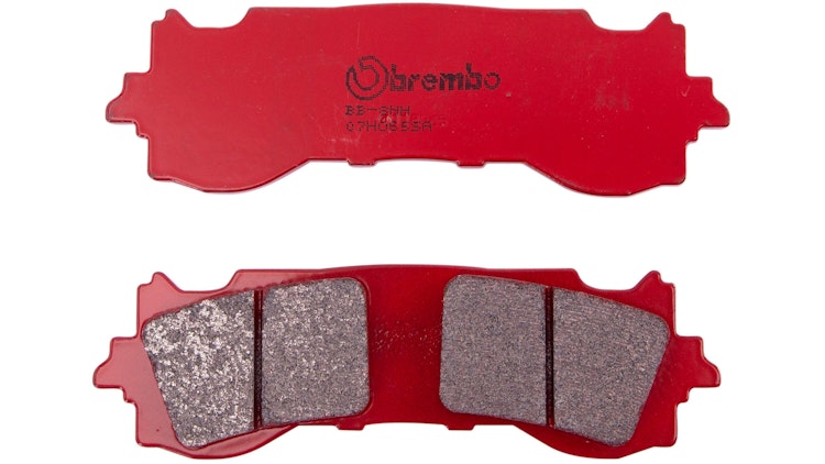 Brembo Bremsbelag Typ SA, Sintermetall mit ABE, Bremsbelag "07HO65"