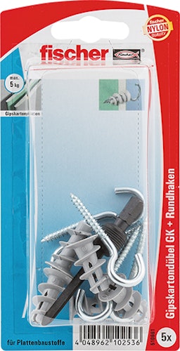 FISCHER Gipskartondübel GK RH K (5 Stück)