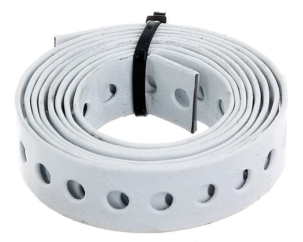 Alberts® Lochband weiß kunststoffbeschichtet Breite 17 mm Länge 1,5 m
