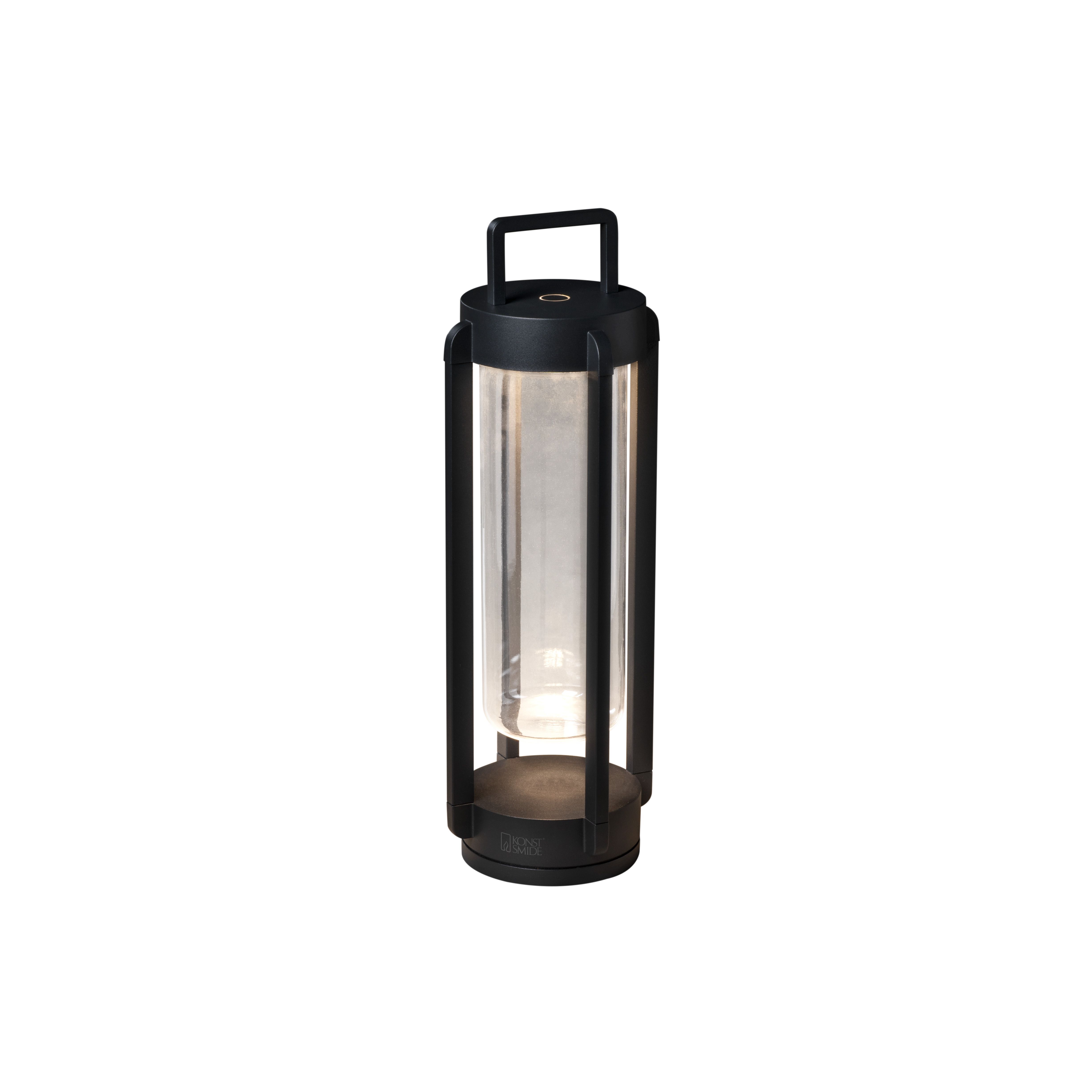 Konstsmide LED USB-Laterne Otranto, schwarz, dimmbar (7823-750)