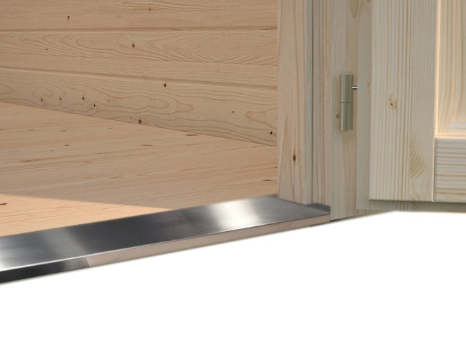 Palmako Gartenhaus Ella 13,1 m² Zweiraumhaus - 28 mm