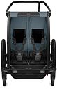 Vorschaubild Thule Kinderanhänger Chariot Cab Double dunkel schiefer