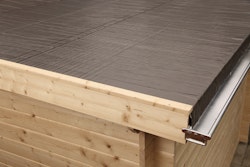 Wolff Finnhaus Aludachkastenrinnen-Set FD bis 400 cm mit 1 Fallrohr