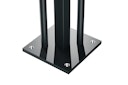 Vorschaubild dz Vidual Fußplatte 150 x 150 mm für Pfosten 90 x90 mm Anthrazitgrau RAL 7016