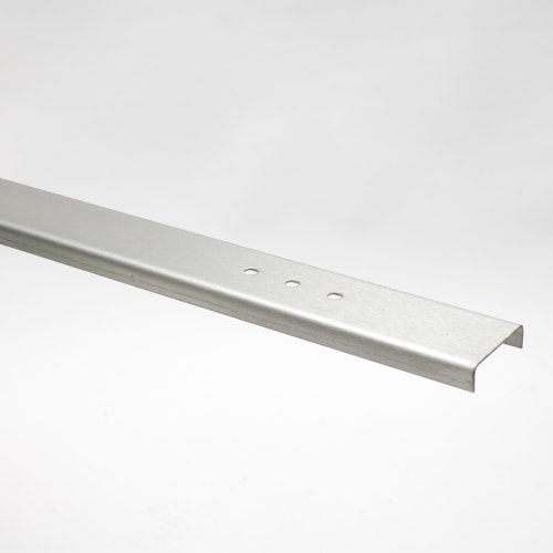 BambusBASIS Montageschiene für Gabionenkorbmontage Edelstahl 