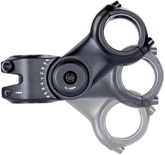 CONTEC Vorbau Ueda 90 mm schwarz 90 mm lang, 31, 8 mm Lenkerklemmung