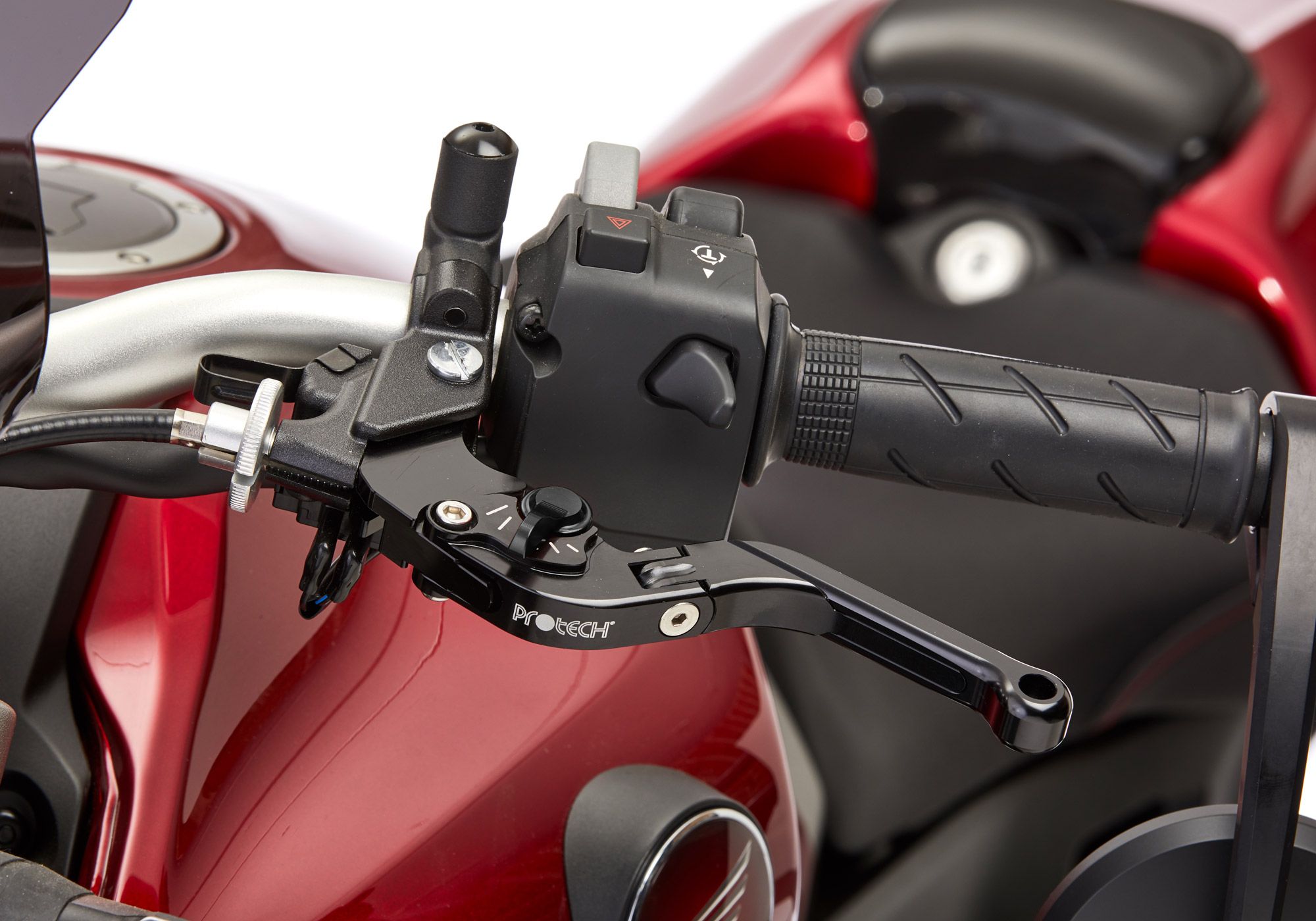 PROTECH  Hebel Kupplungshebel Sport Alu & Stahl Schwarz für HONDA CBR650R, NC750X, CB650F
