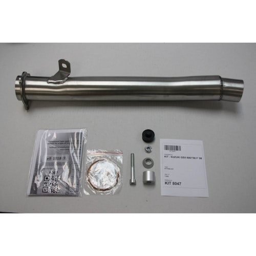 IXIL Hexoval Evolution Edelstahl gebuerstet Suzuki GSX 600 F