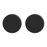 Griffwerk Rosettenpaar rund GK4 -Graphitschwarz Schraubtechnik -BL