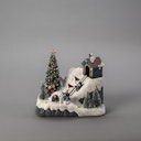 Vorschaubild Konstsmide Weihnachtsbeleuchtung LED Szenerie Rodelbahn mit Musik 19 bunte Dioden