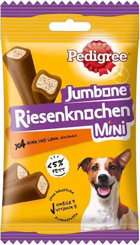 PEDIGREE JUMBONE Riesenknochen Medium mit Huhn und Lamm Geschmack Hundekauknochen