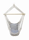 Vorschaubild Garden Pleasure Hängesessel GRENADA, 50 % Baumwolle / 50 % Polyester, Blau/Weiß - Auslaufartikel