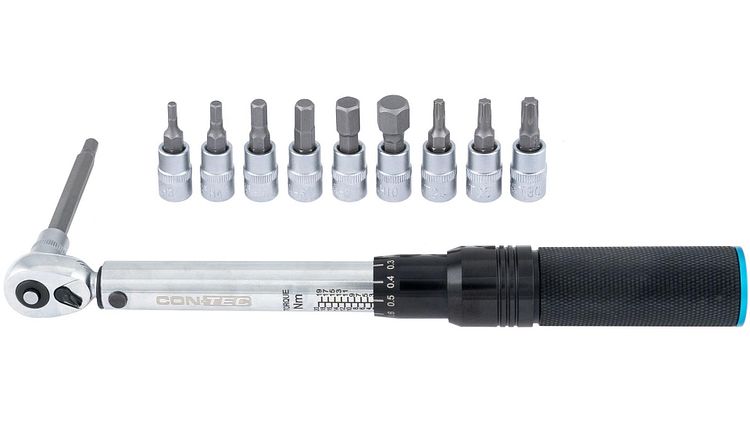 CONTEC Drehmomentschlüssel TFM-Torch 2-20 Nm schwarz