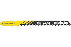 Metabo 5 Stichsägeblätter "fast wood" 74/ 4,0 mmHCSZubehörbild