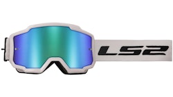 LS2 Crossbrille Charger – Weiß/Iridium