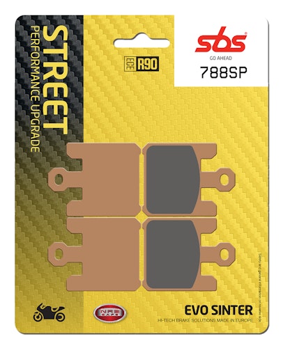 SBS Bremsbelag 788SP Street Upgrade Evo Sinter