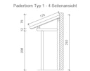 Skan Holz Pultdach Vordach Paderborn