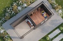 Wolff Finnhaus WPC Gartenhaus Tona 6024 - 28 mm