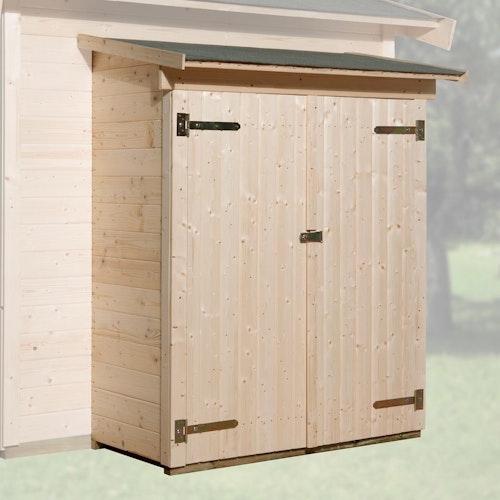 Weka Anbauschuppen für 19 mm und 21 mm Häuser