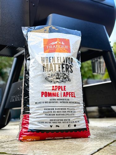 Traeger Hartholz Pellets APFEL, 9 kg Beutel